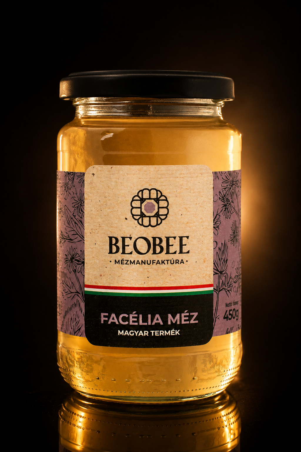 Premium Phacelia Honey - Amber & Truffle