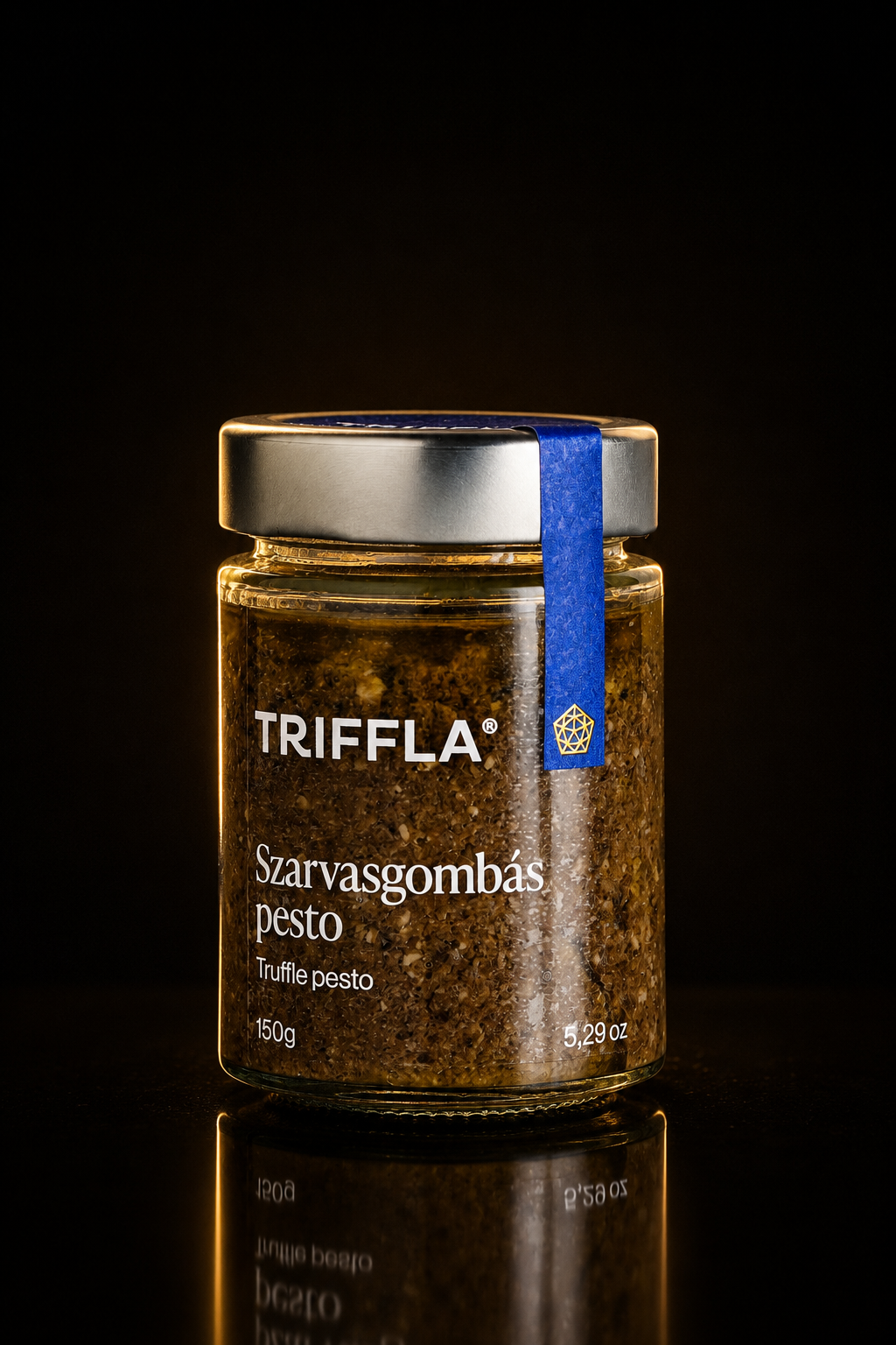 Premium Truffle Pesto by Amber & Truffle — aromatic pesto of summer truffle, wild mushrooms and extra virgin olive oil