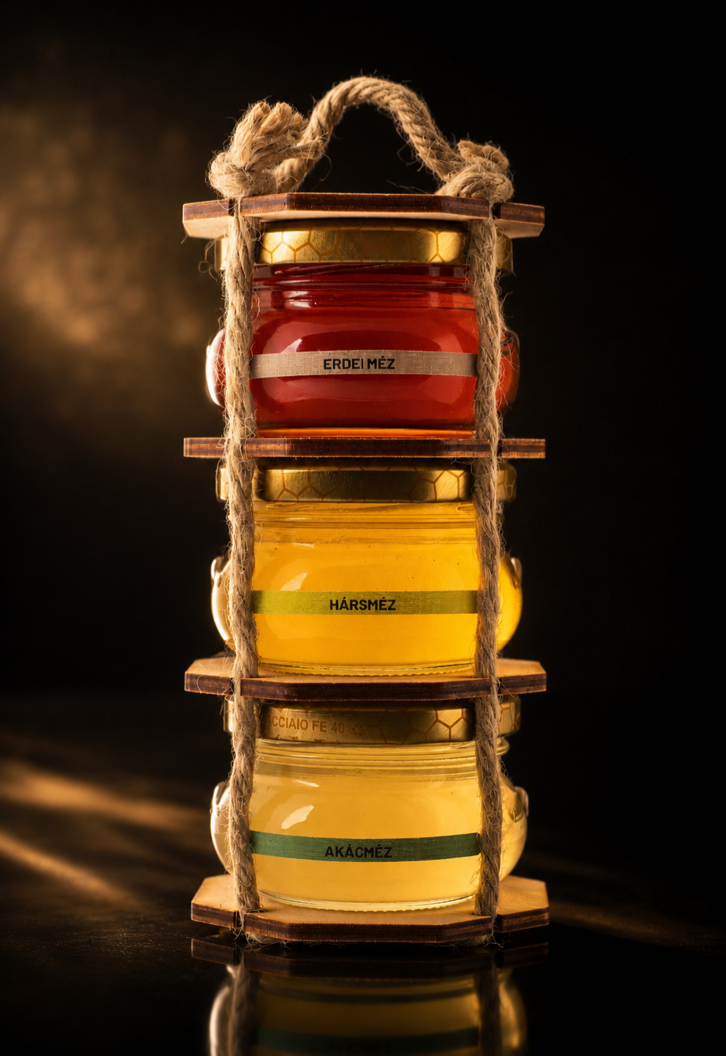 Premium BeoBee Gift Tower - Amber & Truffle